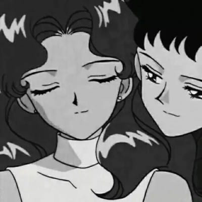 qq头像情侣动漫黑白