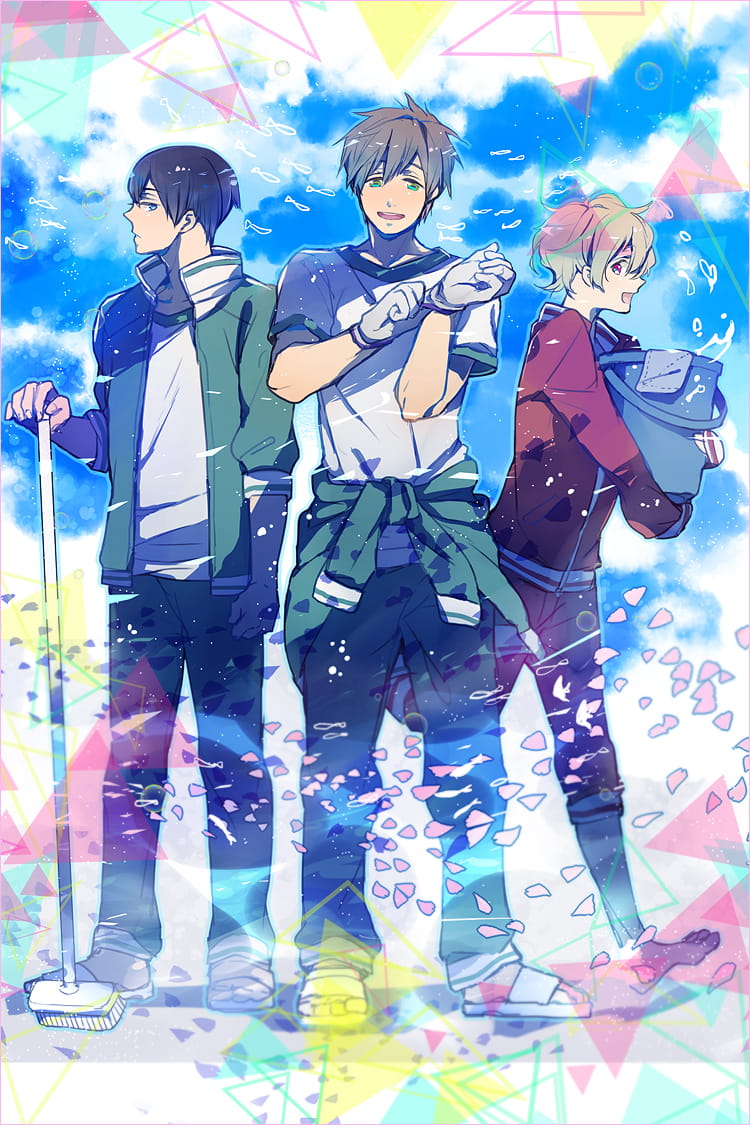 Free!男子游泳部 动漫手机壁纸