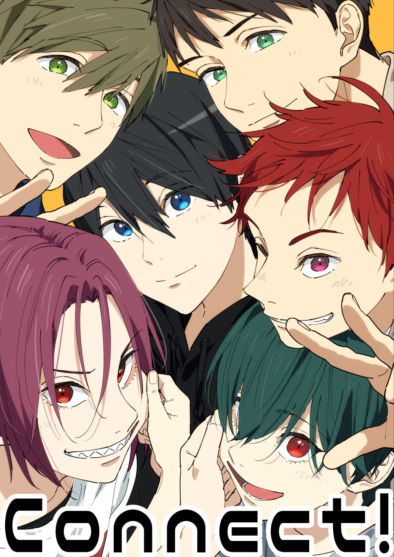 Free!男子游泳部 动漫手机壁纸