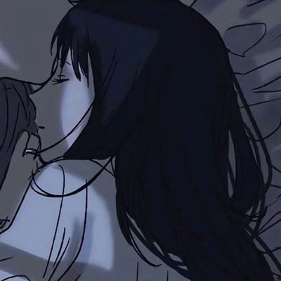 情侣头像动漫黑白简约