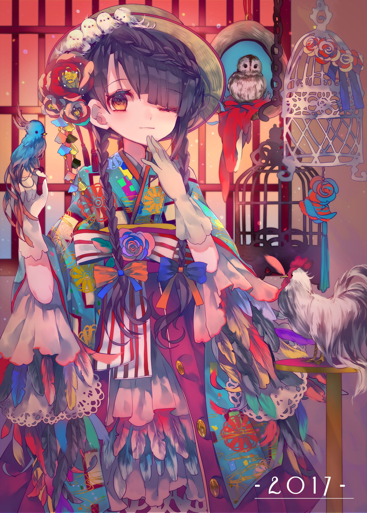 P站画师茶ごま作品 手机动漫壁纸