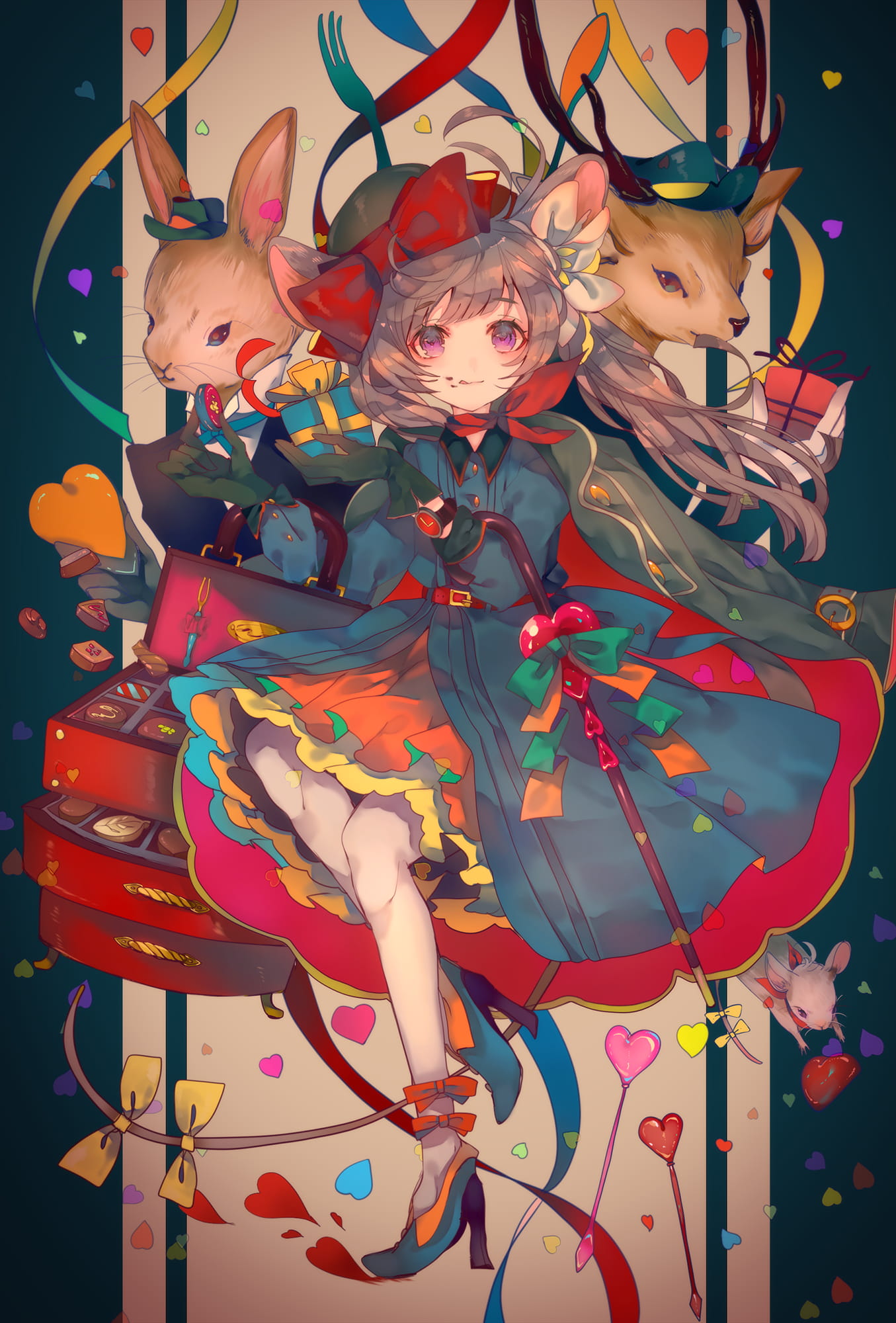 P站画师茶ごま作品 手机动漫壁纸