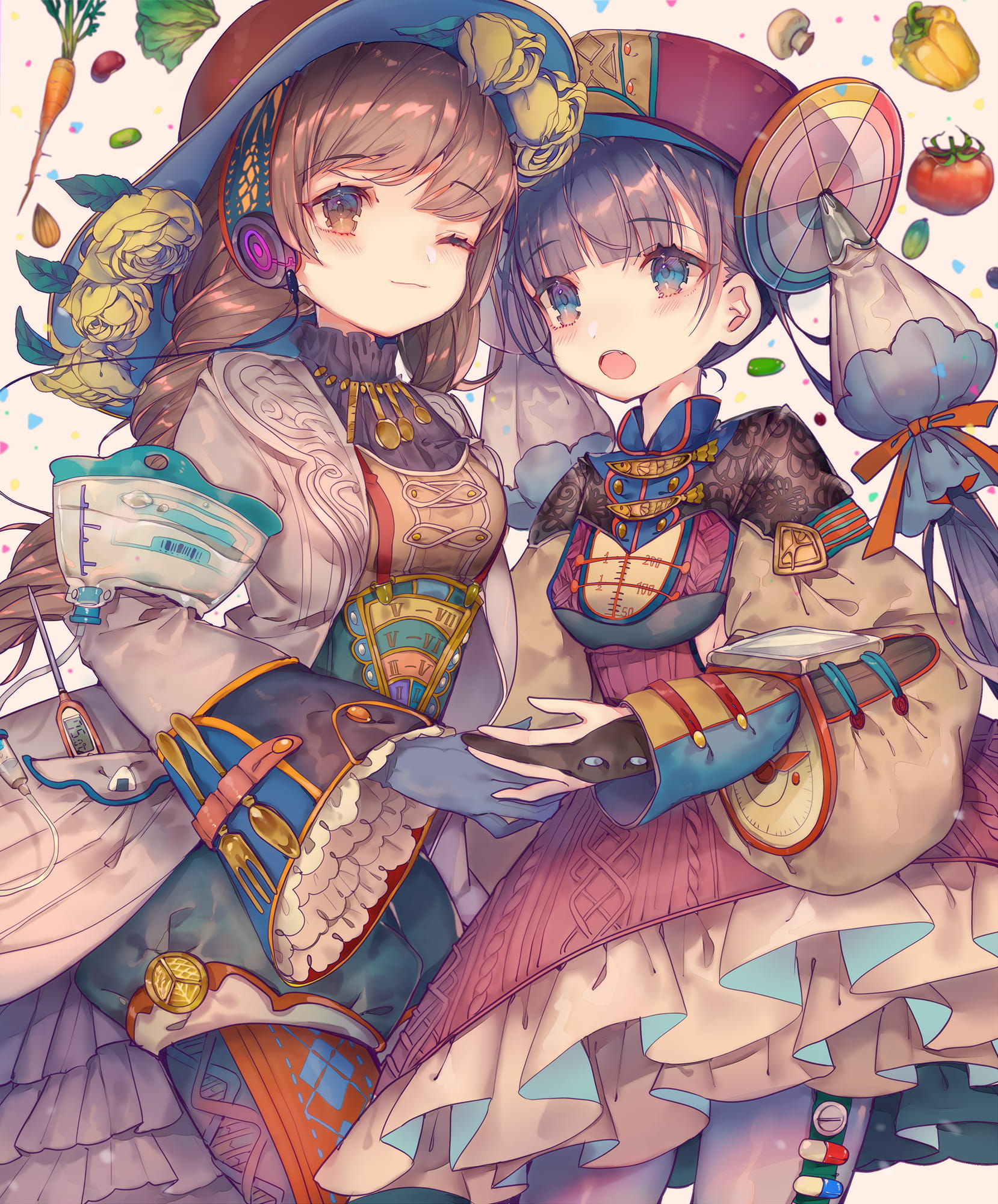 P站画师茶ごま作品 手机动漫壁纸