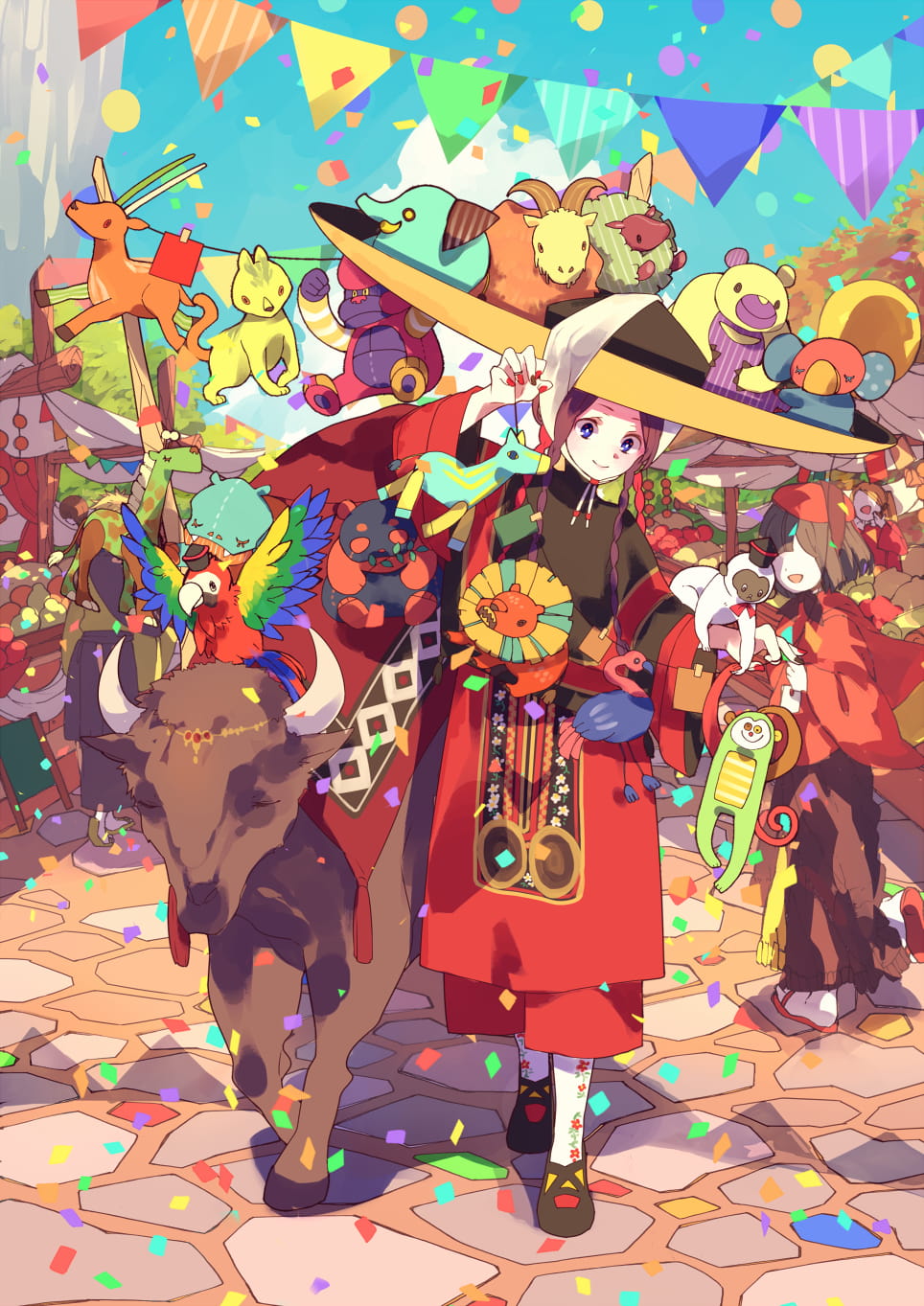 P站画师ツトむ作品 手机动漫壁纸