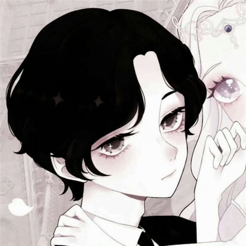 动漫情侣头像一对两张