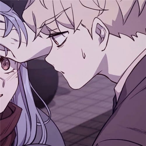 动漫情侣头像一对两张