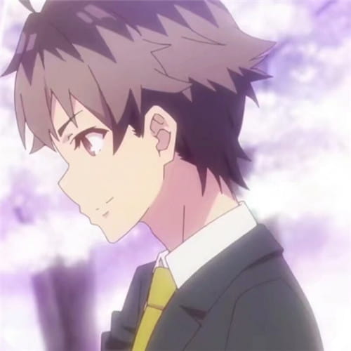 动漫情侣头像一对两张