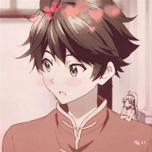 动漫情侣头像一对两张