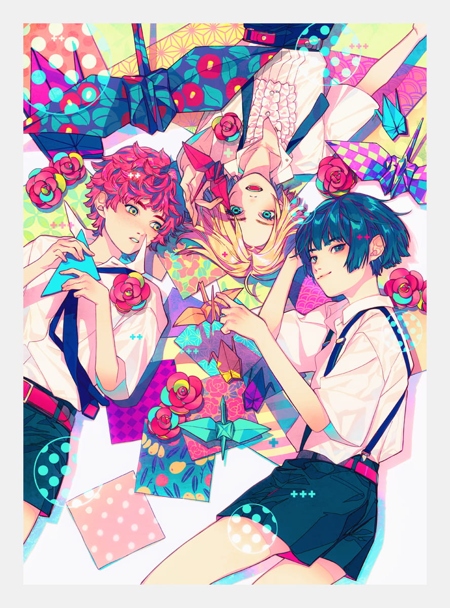 P站画师秋赤音作品 手机动漫壁纸