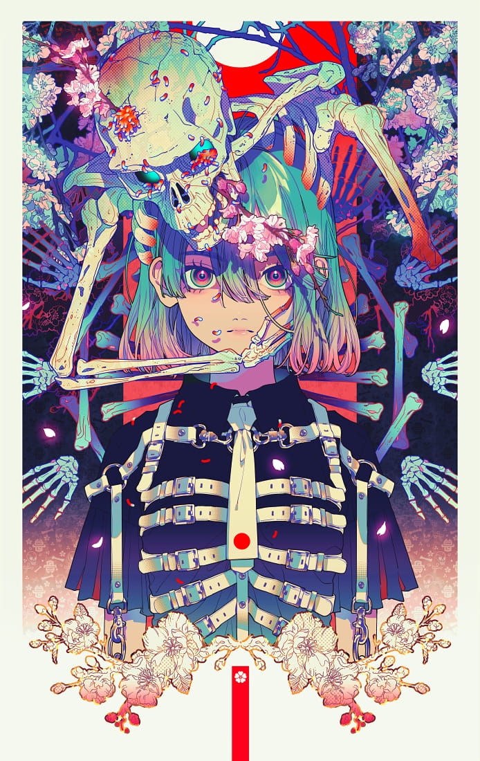 P站画师秋赤音作品 手机动漫壁纸