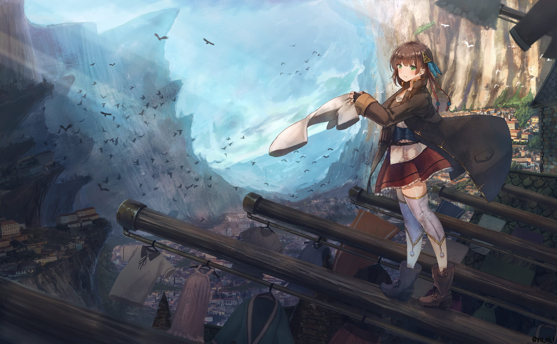 P站画师ゆーにっと@yu_ni_t作品 电脑动漫壁纸