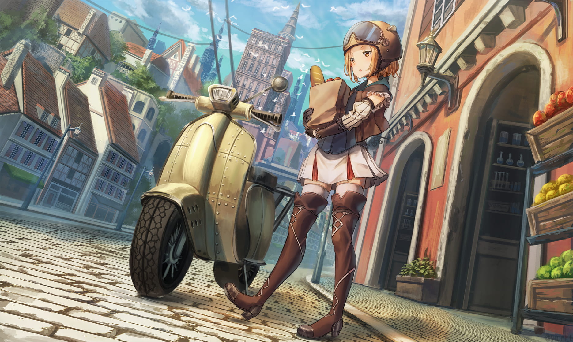 P站画师ゆーにっと@yu_ni_t作品 电脑动漫壁纸