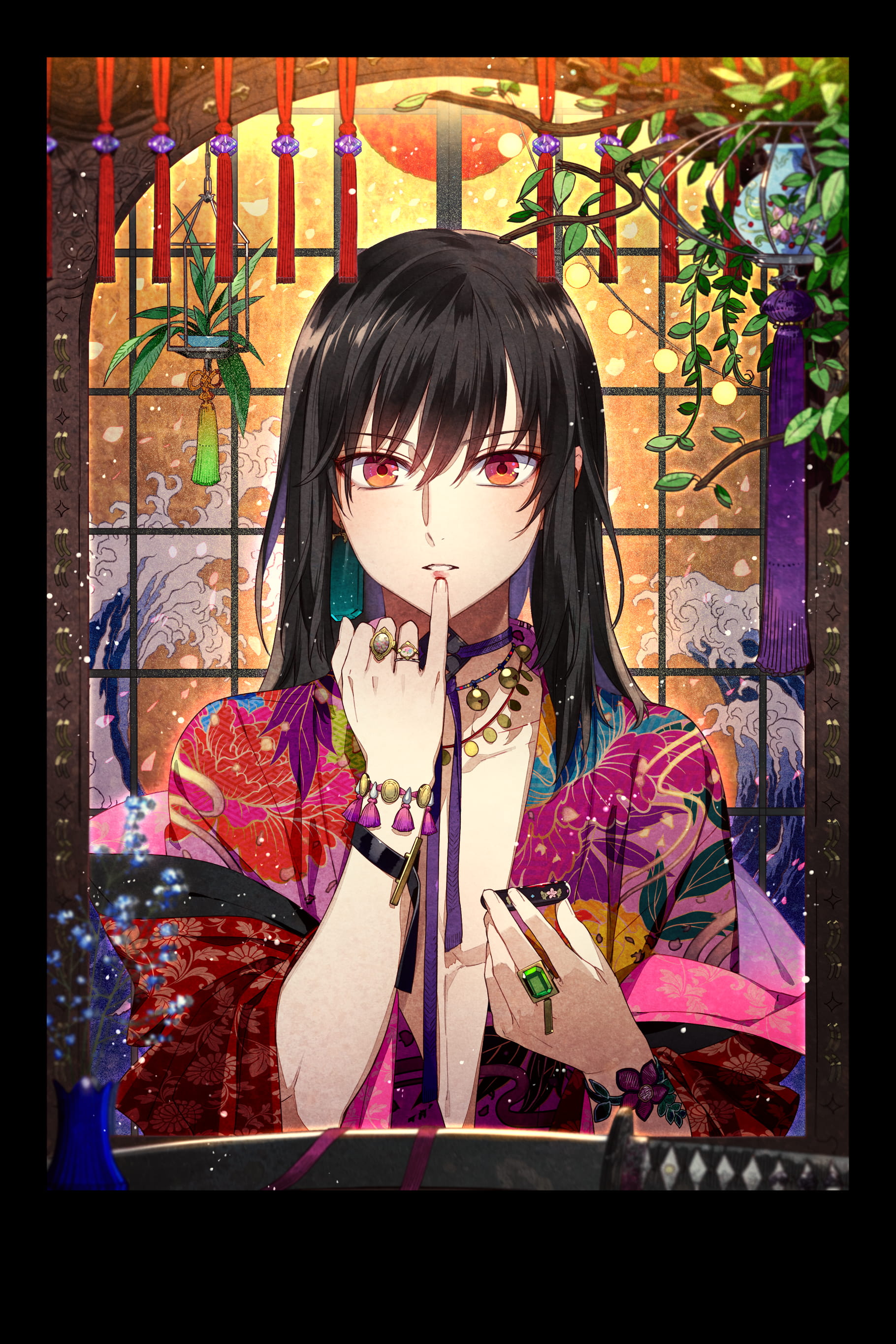 P站画师風李たゆ作品 手机动漫壁纸