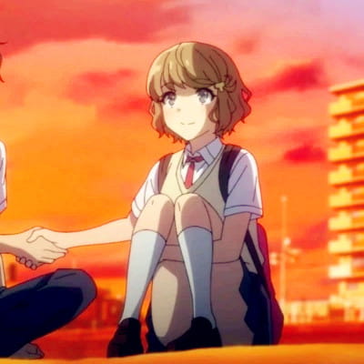 动漫衬衫情侣头像