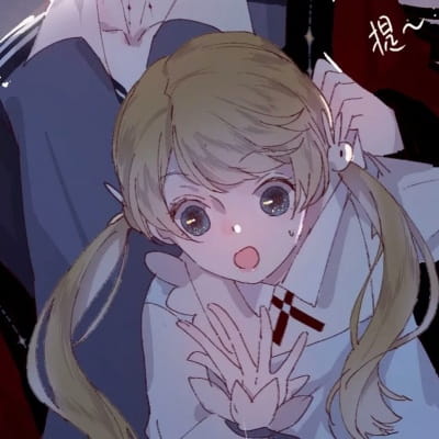 qq动漫情侣头像一左一右