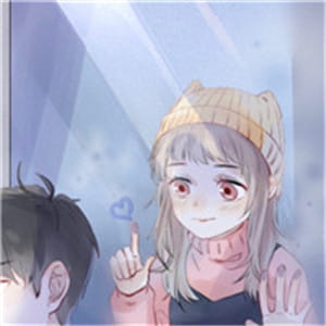 qq动漫情侣头像一左一右