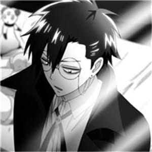 黑白动漫 情侣头像