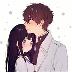 qq头像动漫情侣一对