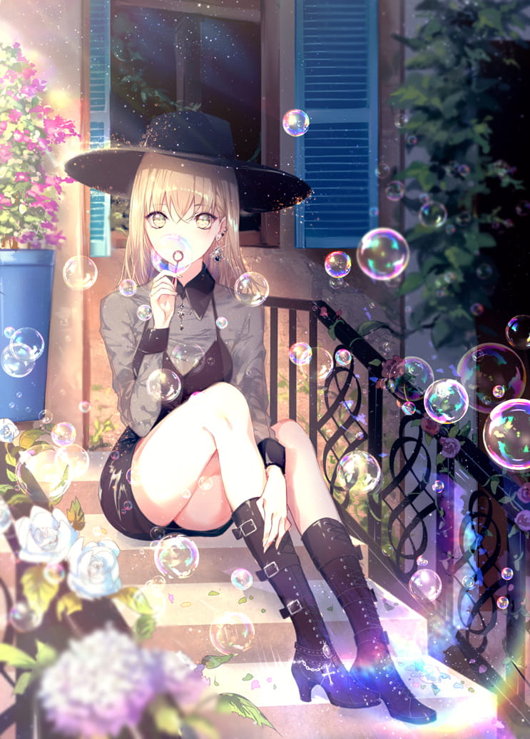 P站画师きのこ姫作品 手机动漫壁纸