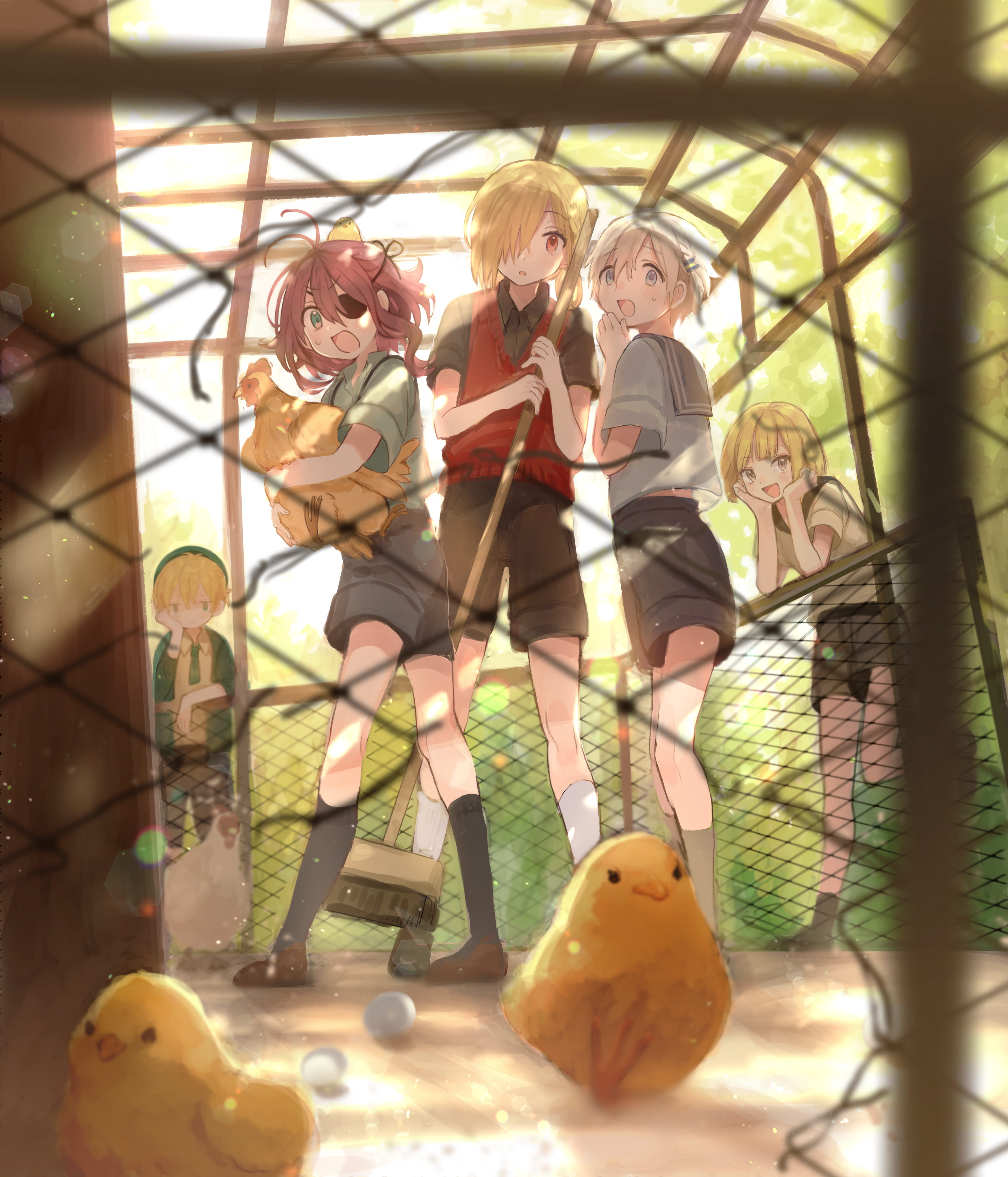 P站画师キャナリーヌ作品 手机动漫壁纸