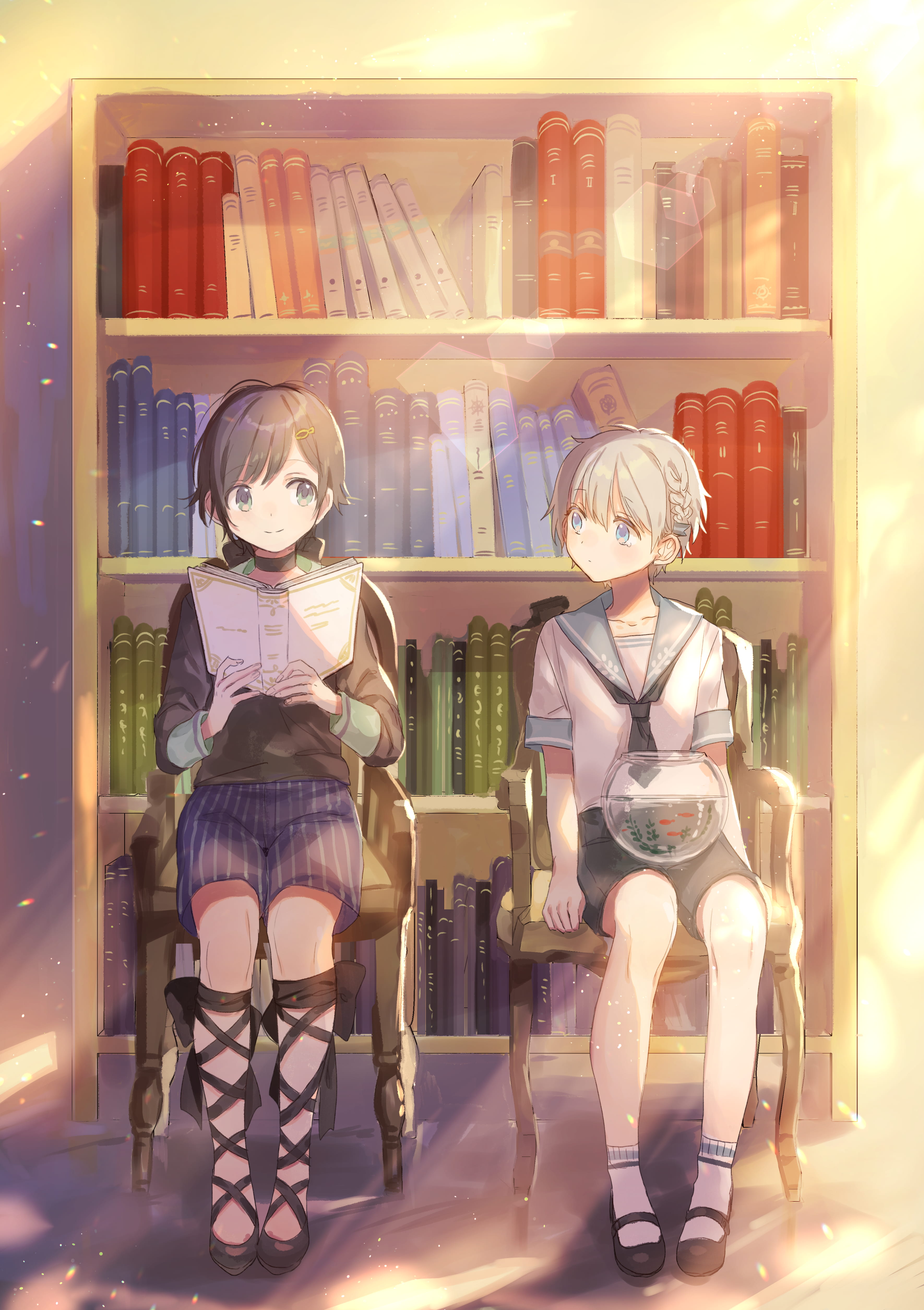 P站画师キャナリーヌ作品 手机动漫壁纸