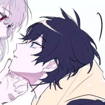 卡通动漫情侣头像