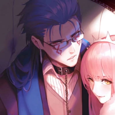 冷酷忧伤动漫情侣头像