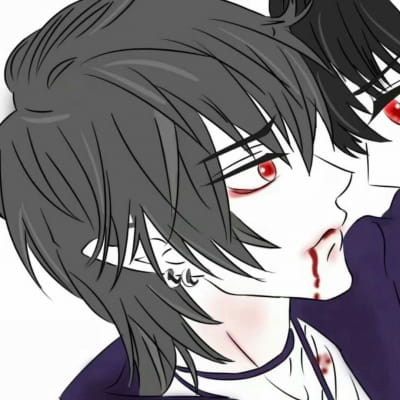 冷酷忧伤动漫情侣头像