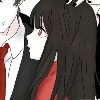 冷酷忧伤动漫情侣头像