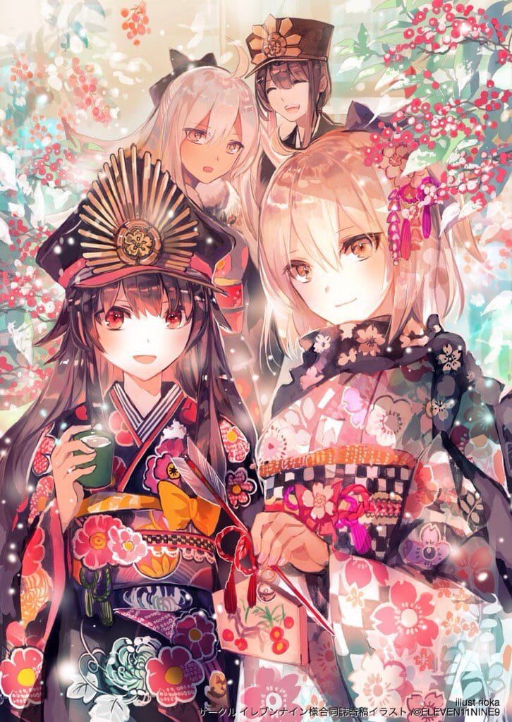 P站画师rioka作品 手机动漫壁纸