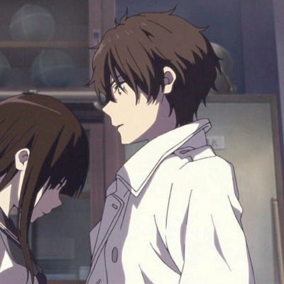 清新简单 动漫情侣头像