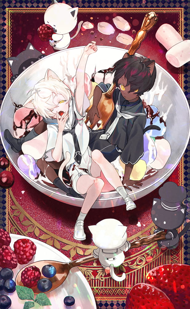 P站画师牛野こも作品 手机动漫壁纸