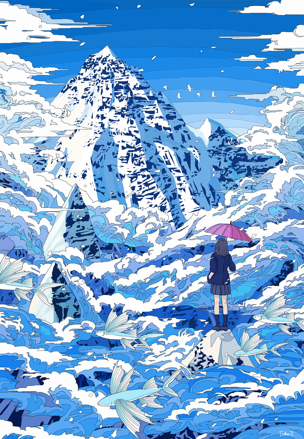 P站画师トーコ作品 手机动漫壁纸