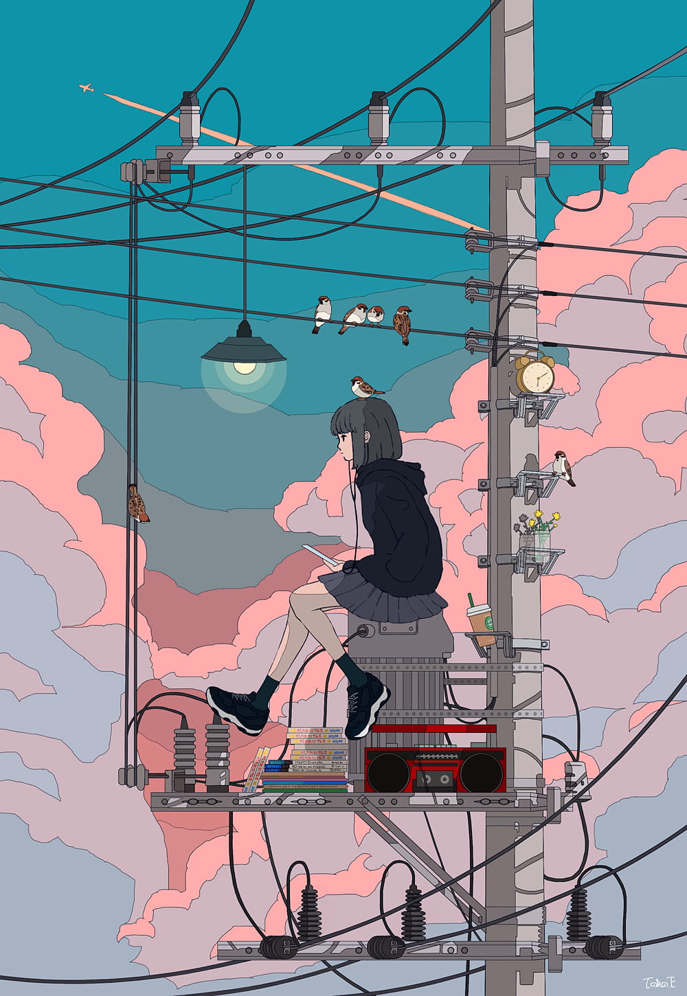 P站画师トーコ作品 手机动漫壁纸