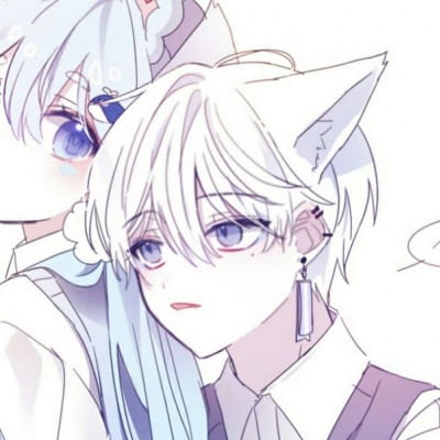 唯美可爱动漫情侣头像