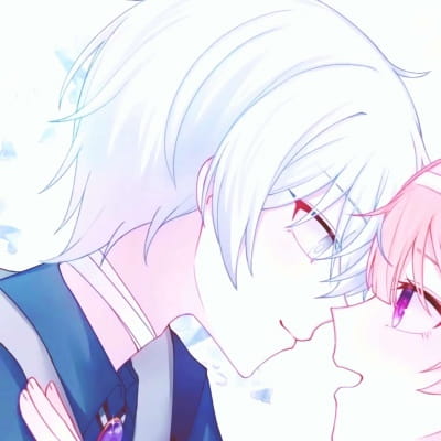 唯美可爱动漫情侣头像