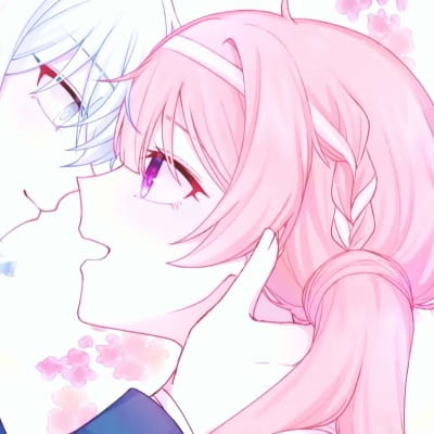 唯美可爱动漫情侣头像