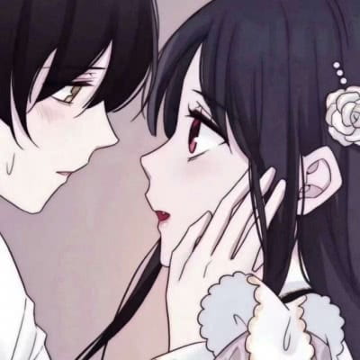唯美漫画情侣头像