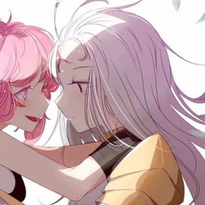 唯美漫画情侣头像