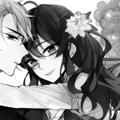 一对两张黑白魅力漫画情头