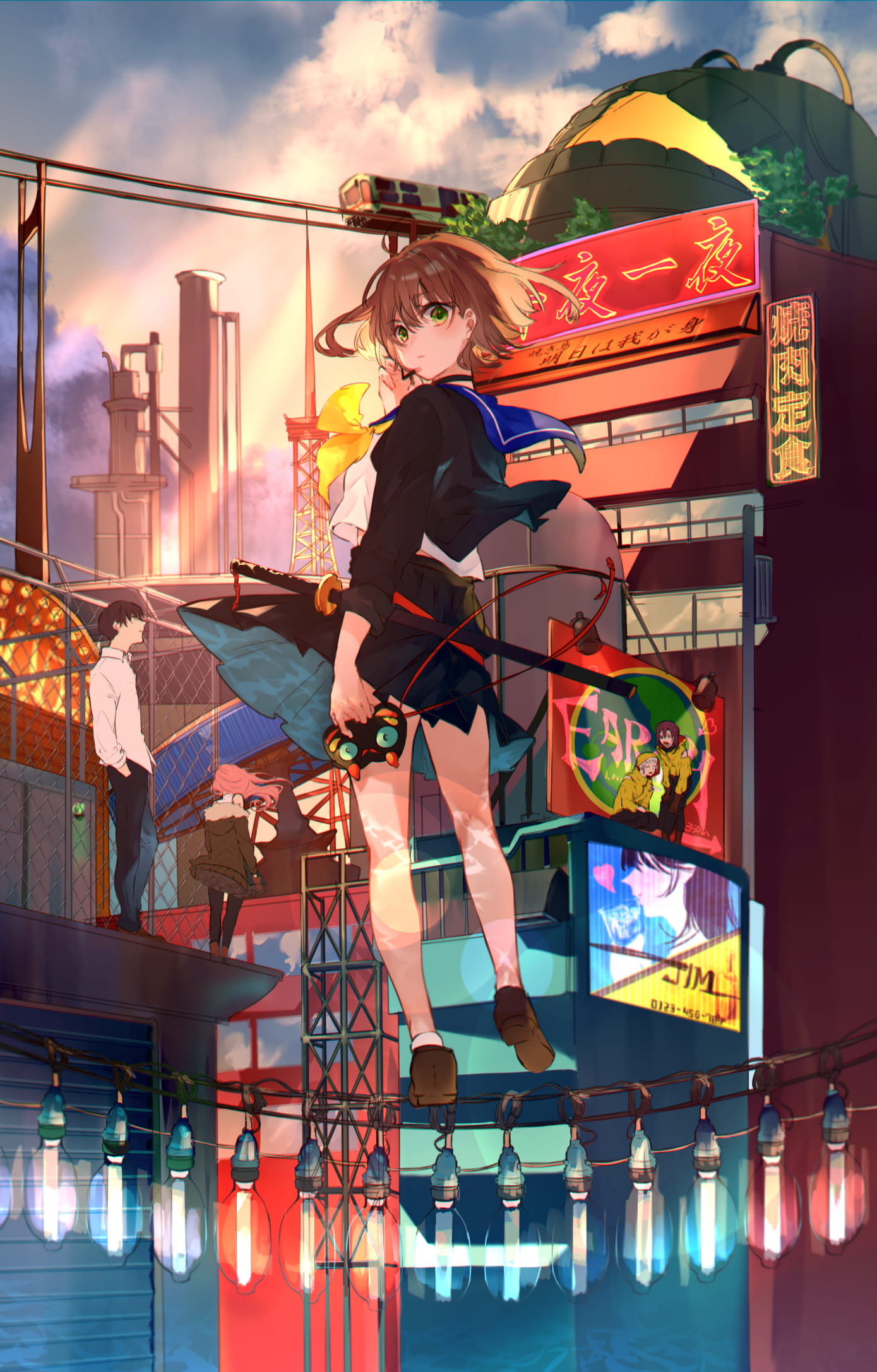 P站画师美和野らぐ作品 手机动漫壁纸