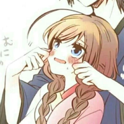 可爱俏皮情侣动漫头像