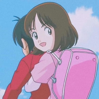 温暖卡通情侣头像