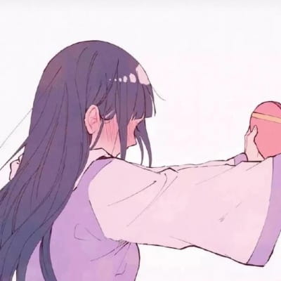 温暖陪伴动漫情侣头像