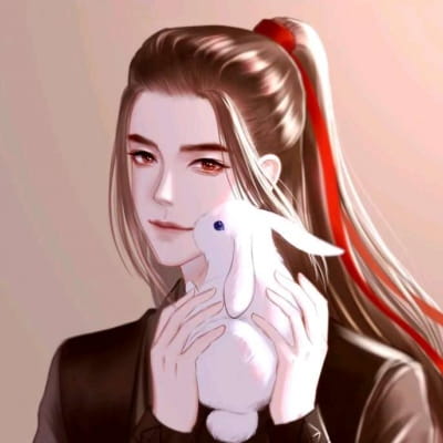 唯美古风动漫情侣头像