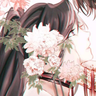 唯美古风动漫情侣头像