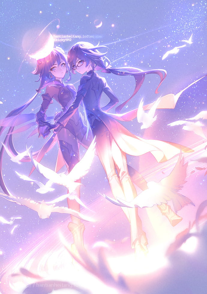 P站画师黑糖K作品 手机动漫壁纸