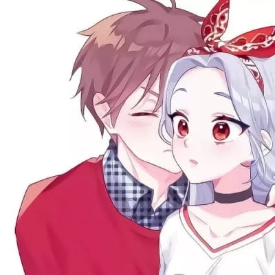 制服动漫情侣头像