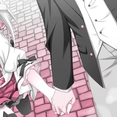 制服动漫情侣头像