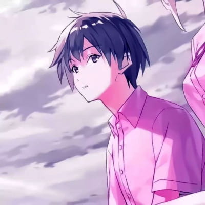 制服动漫情侣头像